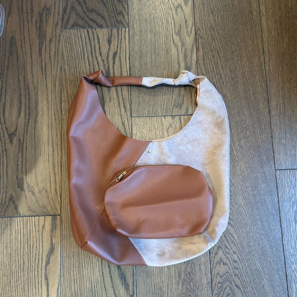 Two-tone Love Knot Slouchy Bag - Sample Bag - Brand New - Picture 6 of 6
